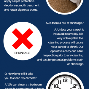 Carpet Cleaning FAQ – Infographic