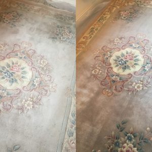 Oriental Rug Cleaning – Before and After